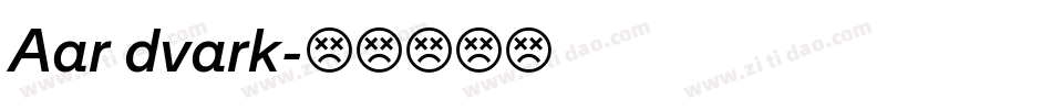 Aar dvark字体转换